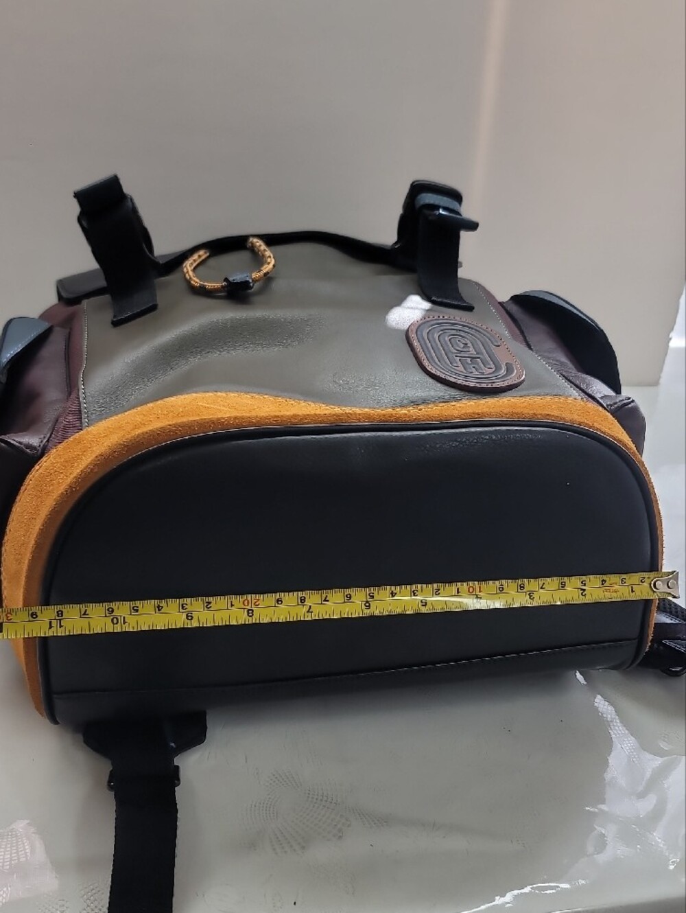 Coach  Rivington Backpack In Colorblock With Coach Patch - Picture 9 of 16
